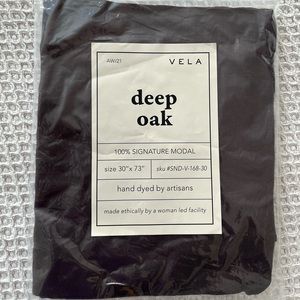 VELA deep Oak Modal Hijab